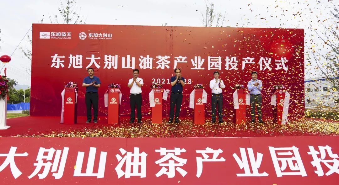 東旭藍天 ｜ 東旭大別山油茶產(chǎn)業(yè)園正式投產(chǎn)